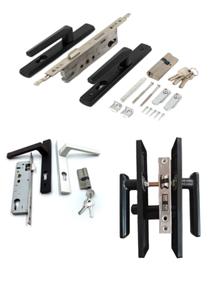 Aluminum Door Handles and Lock Sets
