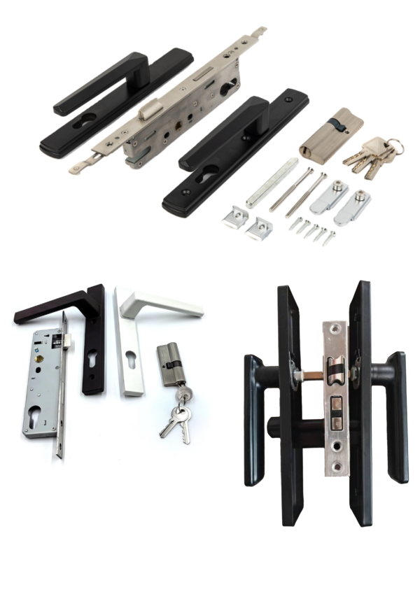 Aluminum Door Handles and Lock Sets