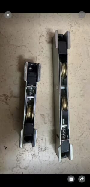 Balcony sliding door pulley, bathroom, kitchen sliding door, bottom wheel track of the door, hollow glass, long window and door.