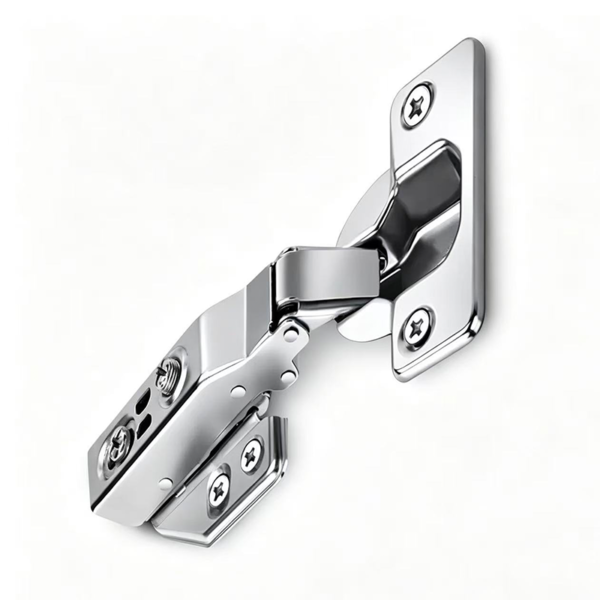 Compact Detachable Cabinet Hinge Nickel Finish - Jingmei Hardware
