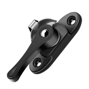 Black Cam Lock for Sliding Windows with Keeper - Jingmei Hardware