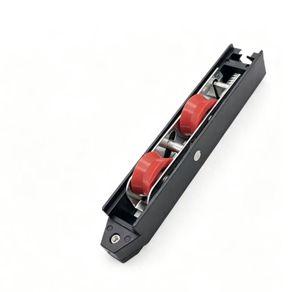 Black POM Twin Wheel Roller with Wing Bracket - Jingmei Hardware
