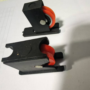 Black POM U-Groove Roller with Bearing - Jingmei Hardware
