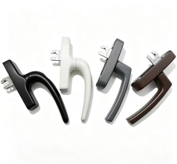 Black Powder Coated Thermal-Break Window Handle - Jingmei Hardware
