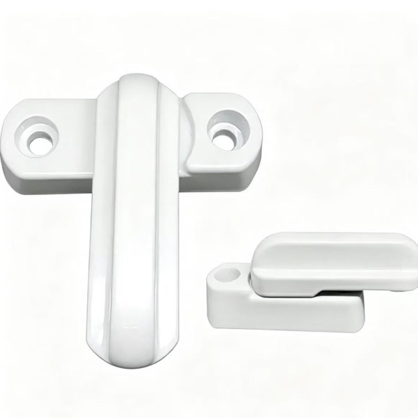 Brown Crescent Sash Lock with Keeper - Jingmei Hardware