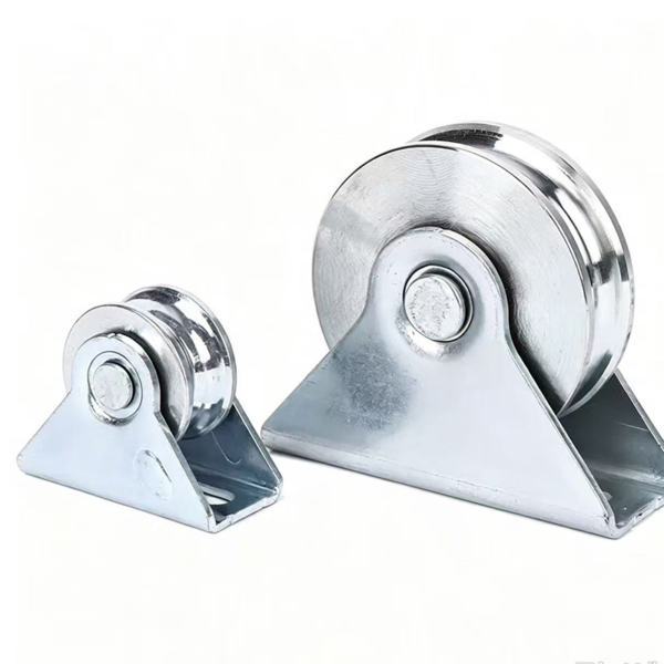 Carbon Steel Hanging Door Roller Wheel Single Wheel - Jingmei Hardware