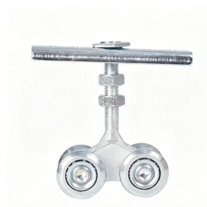carbon-steel-sliding-gate-hanging-roller-with-triangle-bracket Carbon Steel Sliding Gate Hanging Roller with Triangle Bracket - Jingmei Hardware