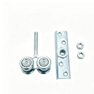 Galvanized Steel Barn Door Roller Wheel with Sealed Bearing - Jingmei Hardware