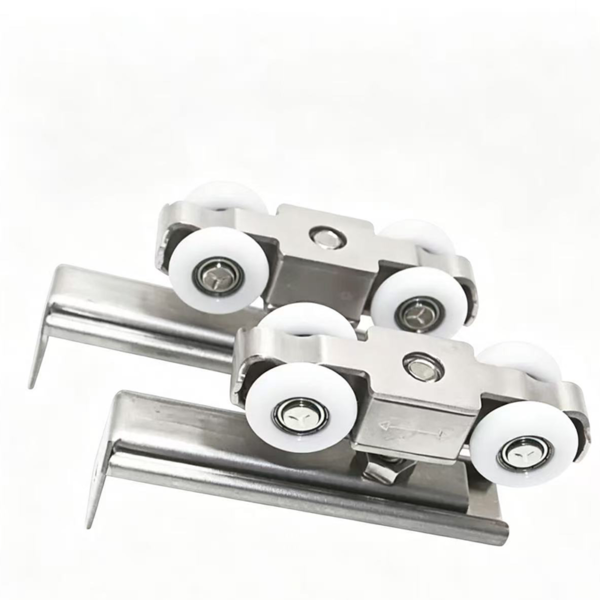 Galvanized Steel Hanging Wheel Assembly Single Wheel - Jingmei Hardware