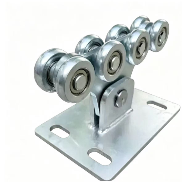 Galvanized Steel U-Groove Hanging Door Roller Single Wheel - Jingmei Hardware