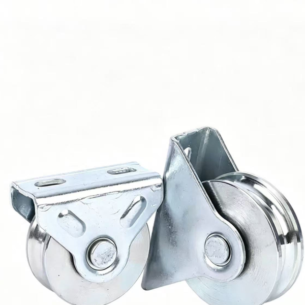 Galvanized Steel V-Groove Hanging Door Roller with Sealed Bearing - Jingmei Hardware