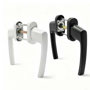 Grey Anodized Casement Window Handle for Aluminium Casement Profiles - Jingmei Hardware