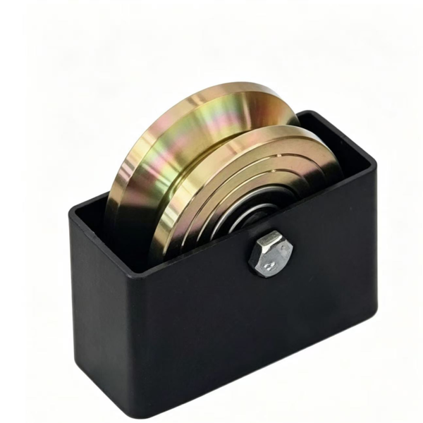 Model GA-401 Double V-Groove Door Roller in Steel Housing - Jingmei Hardware
