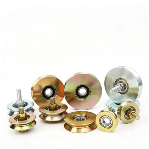 model-tr-303-v-groove-roller-with-triangle-bracket-2-sizes Model TR-303 V-Groove Roller with Triangle Bracket (2 Sizes) - Jingmei Hardware