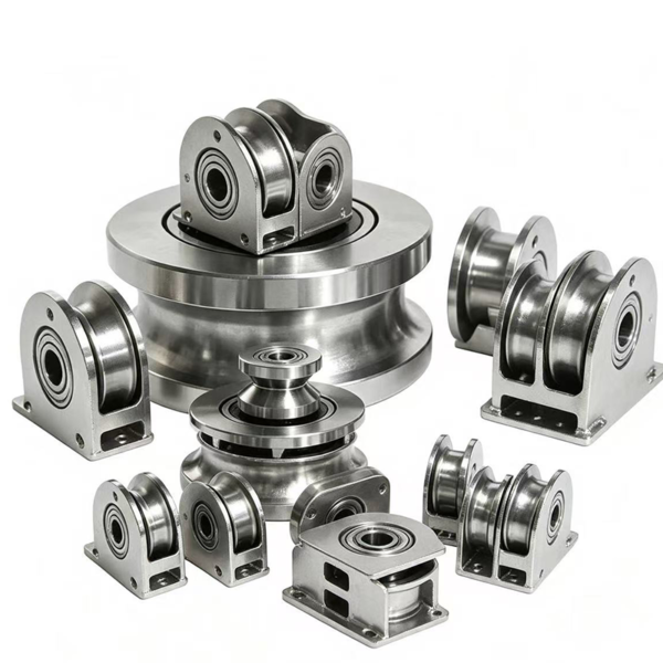 model-tr-307-stainless-steel-track-roller-series-with-bracket Model TR-307 Stainless Steel Track Roller Series with Bracket - Jingmei Hardware