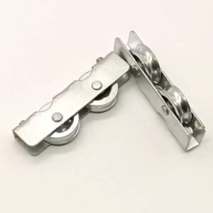 Nylon Concave Roller Wheel on Zinc Plated Plate - Jingmei Hardware
