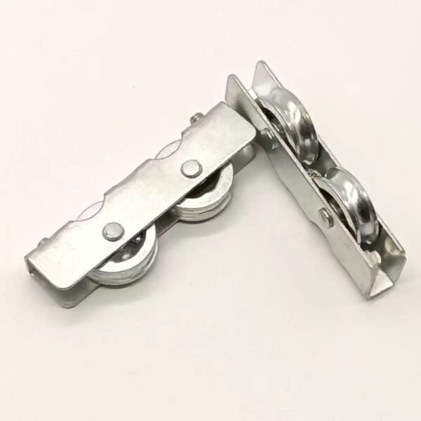 Nylon Concave Roller Wheel on Zinc Plated Plate - Jingmei Hardware