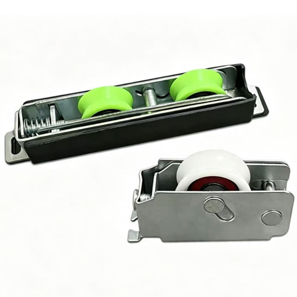 Nylon Concave Roller Wheel with Wing Bracket - Jingmei Hardware