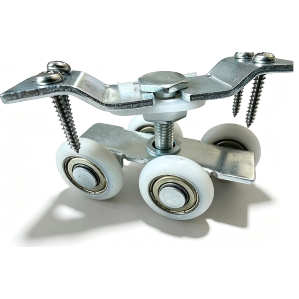Nylon Door Bottom Roller Assembly with Spring Adjuster - Jingmei Hardware