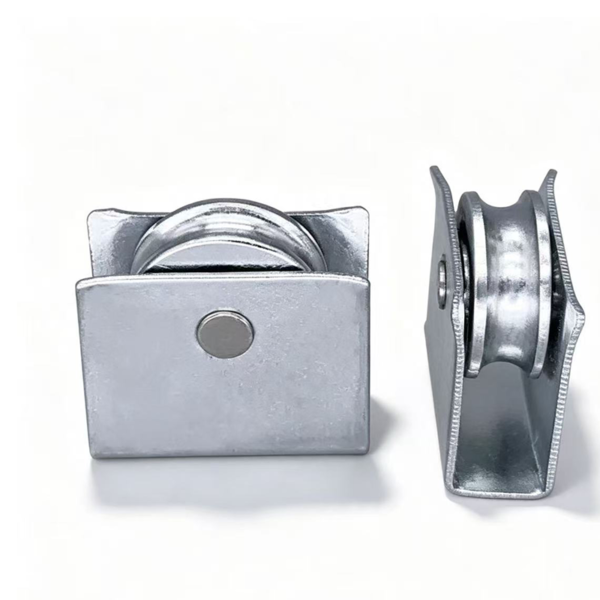 Nylon Flat Roller Wheel with Wing Bracket - Jingmei Hardware