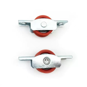 Nylon Sliding Door Roller with Spring Adjuster - Jingmei Hardware