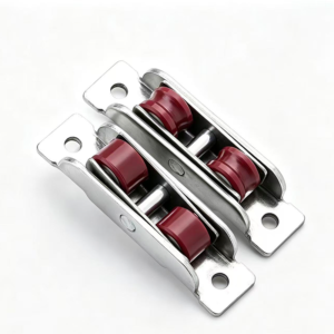 Nylon Sliding Window Roller in Steel Box Frame - Jingmei Hardware