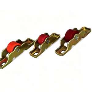 Nylon Twin Wheel Roller with Brass Axle - Jingmei Hardware