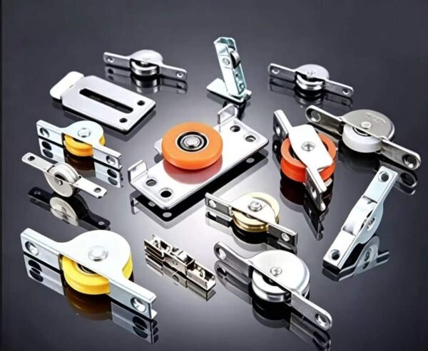 Nylon Window Track Roller in Steel Box Frame - Jingmei Hardware