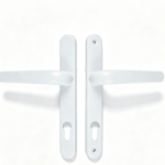 Space Aluminium Lever Door Lock Set with Lock Cylinder and Keys - Jingmei Hardware