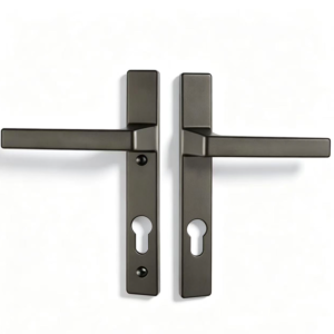 Stainless Steel Bedroom Door Lock Set with Lever Handles - Jingmei Hardware