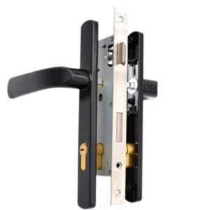 Stainless Steel Lever Door Lock Set with Lock Cylinder and Keys - Jingmei Hardware