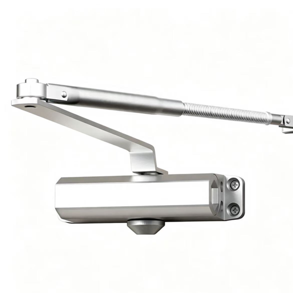 Surface Mounted Hydraulic Automatic Door Closer with Two-Valve Speed Adjustment - Jingmei Hardware