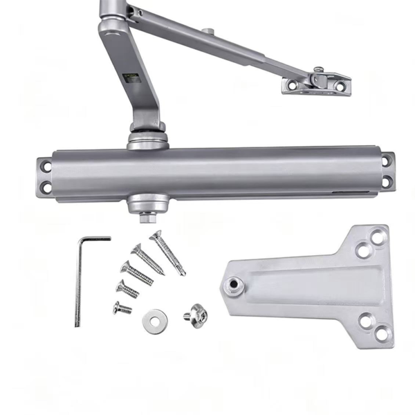 Surface Mounted Hydraulic Door Closer with Two-Valve Speed Adjustment - Jingmei Hardware