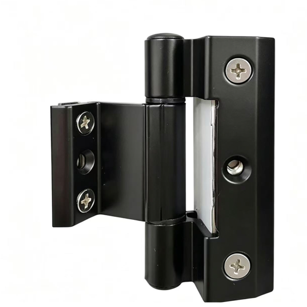 White Aluminium Alloy Aluminium Door Hinge with Countersunk Holes - Jingmei Hardware