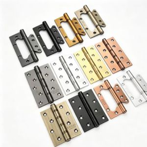 White Aluminium Alloy Aluminium Door Hinge with Nylon Washers - Jingmei Hardware