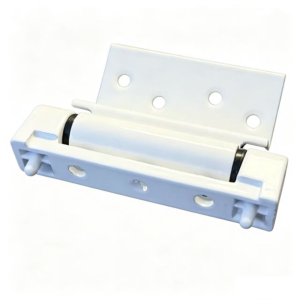 White Aluminium Alloy Detachable Butt Hinge 20mm Leaf Width - Jingmei Hardware
