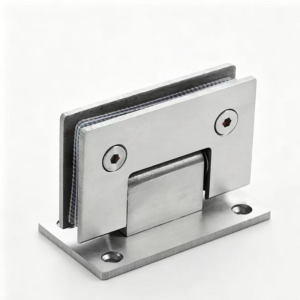 White Aluminium Alloy Sliding Profile Hinge with Riveted Pin - Jingmei Hardware