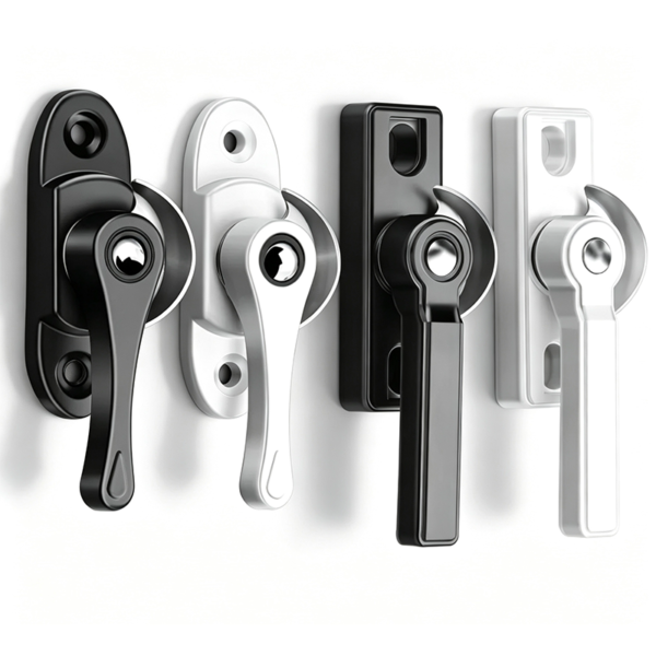 White Cam Lock for Sliding Windows for Aluminium Sliding Windows - Jingmei Hardware