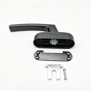 White Coated Casement Window Handle for Thermal-Break Aluminium Windows - Jingmei Hardware