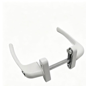 White Coated Casement Window Locking Handle - Jingmei Hardware