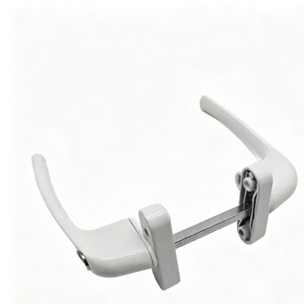 White Coated Casement Window Locking Handle - Jingmei Hardware