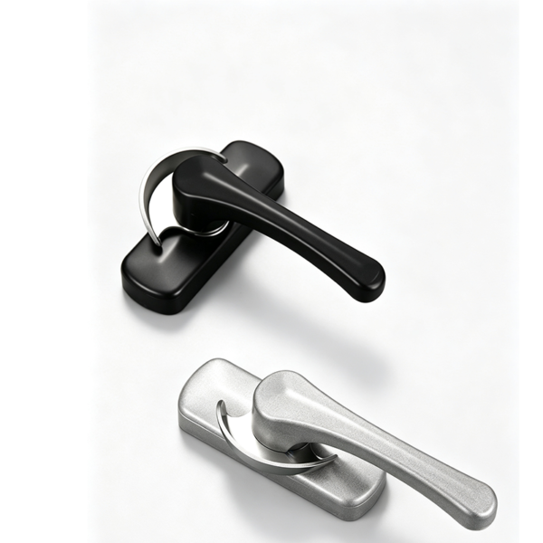 White Crescent Sash Lock for Aluminium Sliding Windows - Jingmei Hardware