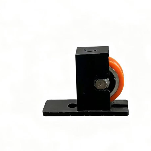White POM Flat Roller Wheel with Bearing - Jingmei Hardware