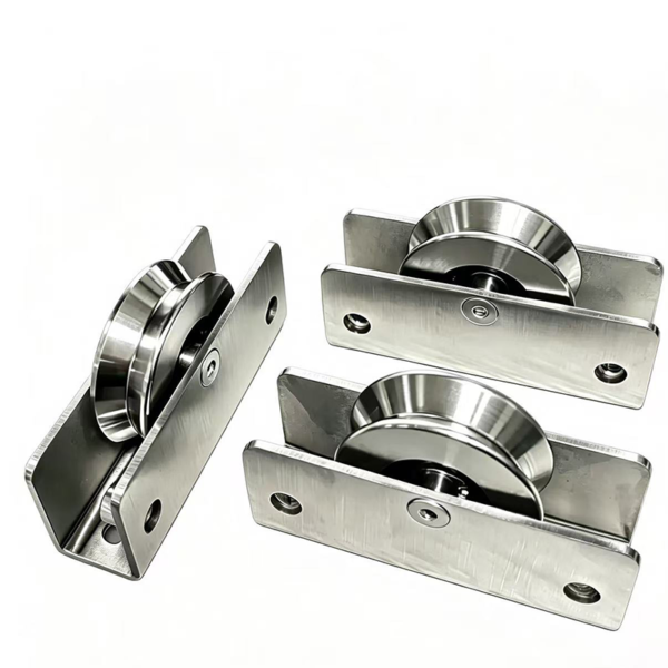 White POM Shower Door Roller for Sliding Door Track - Jingmei Hardware