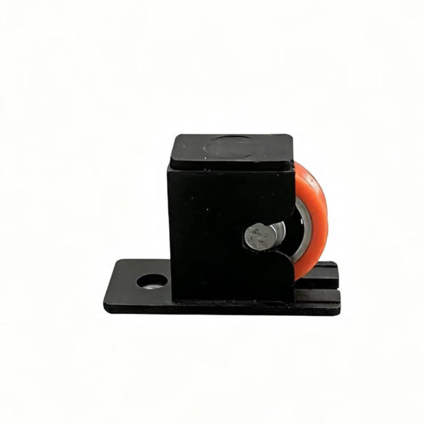 White POM U-Groove Roller with Wing Bracket - Jingmei Hardware