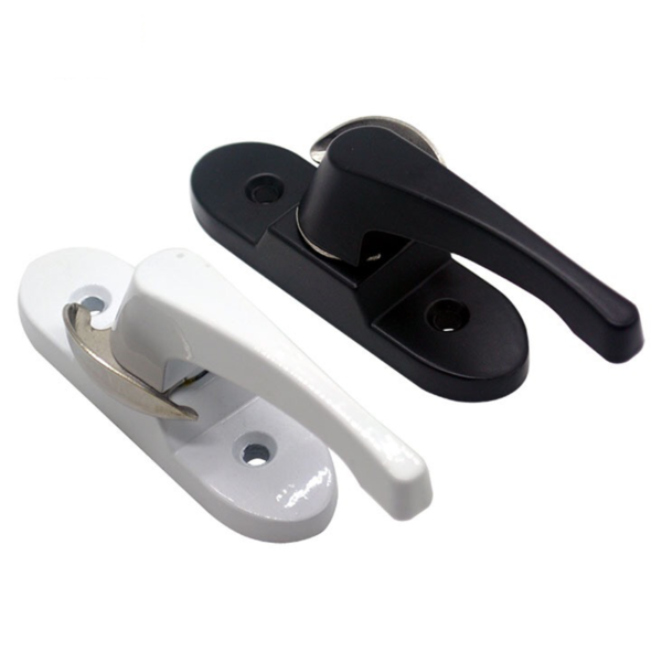 White Sliding Window Crescent Latch for Aluminium Sliding Windows - Jingmei Hardware
