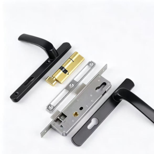 Zinc Alloy Lever Door Lock Set with Lock Cylinder and Keys - Jingmei Hardware