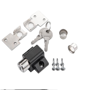Zinc Alloy Lockable Door Handle Set with Key Cylinder - Jingmei Hardware