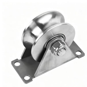 Zinc Plated Steel Barn Door Roller Wheel Single Wheel - Jingmei Hardware