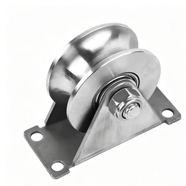 zinc-plated-steel-barn-door-roller-wheel-single-wheel Zinc Plated Steel Barn Door Roller Wheel Single Wheel - Jingmei Hardware